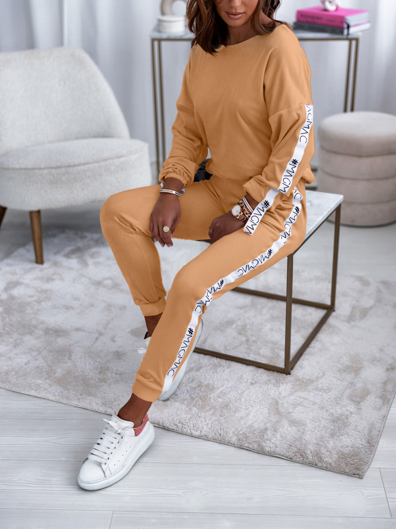 Welurowy komplet bluza+spodnie WALIA...