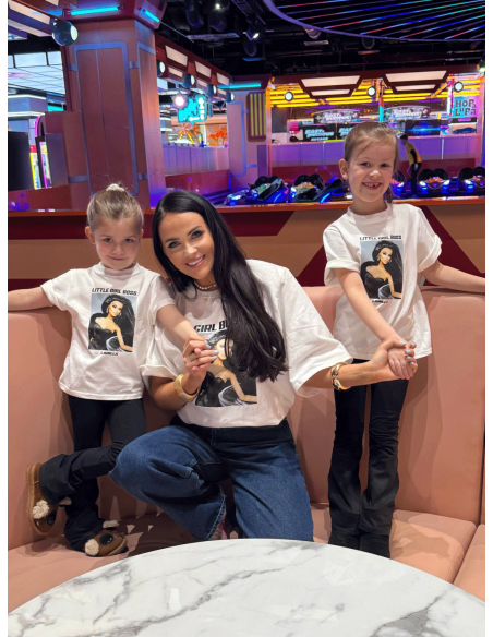 Bawełniany dziecięcy t-shirt POLA - wzór 1