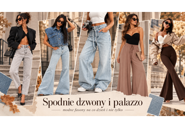 Dla kogo są spodnie dzwony i palazzo? Przewodnik po modnych fasonach spodni
